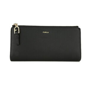 FURLA Nuvola Long Wallet Black